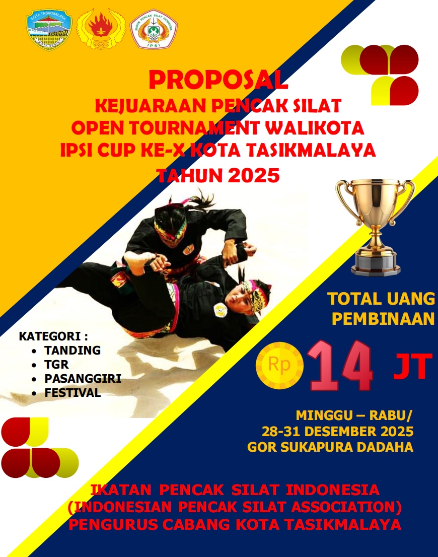 KEJUARAAN PENCAK SILAT JAWARA TASIK IPSI CUP KE - X TAHUN 2025